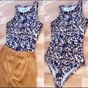 Leopard bodysuit